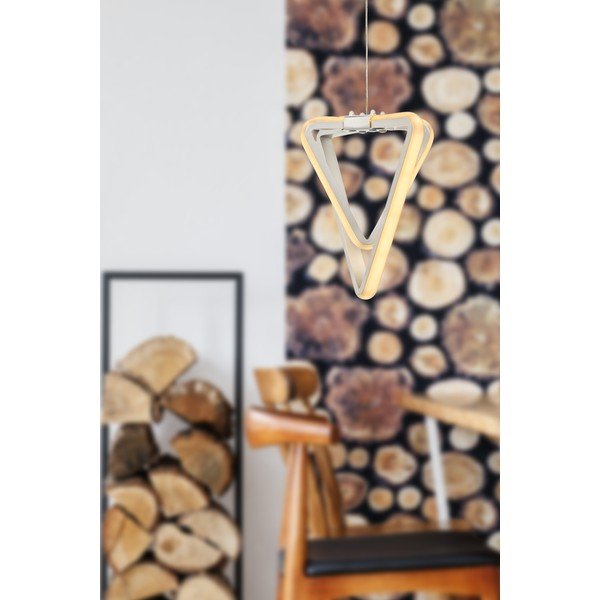 Biele kovové LED závesné svietidlo ø 20 cm Baris – Squid Lighting-image-1