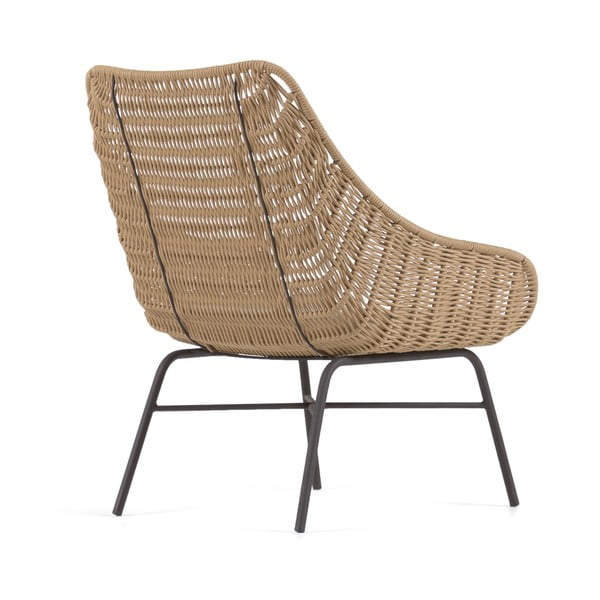 Ručne pletené vonkajšie kreslo Kave Home Abeli-image-3