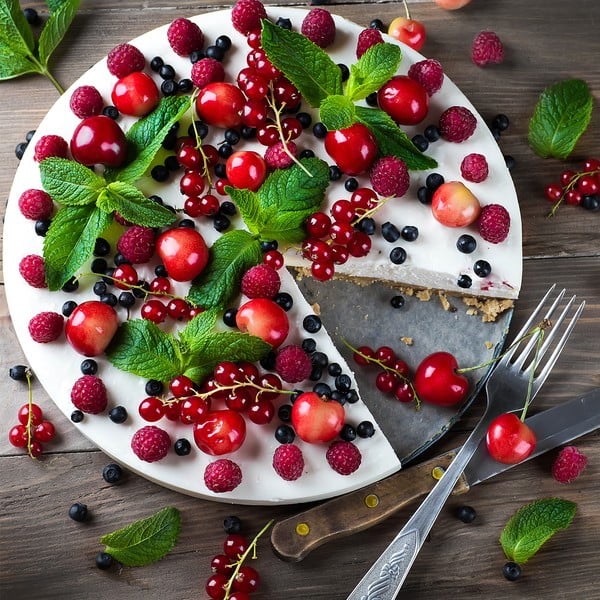 Hliníkovo-cínová forma na pečenie torty ø 16,5 cm – Orion-image-1