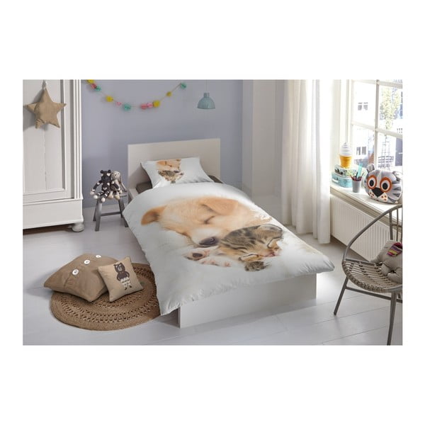 Detské bavlnené obliečky Müller Textiel Sleeping, 140 × 200 cm-image-1