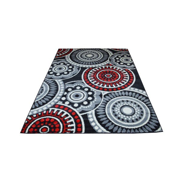 Koberec Flair Rugs Cercles Grey, 200 x 285 cm-image-1