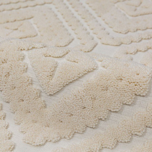 Krémovobiely koberec 133x190 cm Diomara – Flair Rugs-image-3