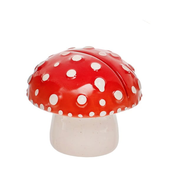 Červený kamenný stojací stojan na fotky 7x6 cm Mushroom – Sass & Belle-image-2