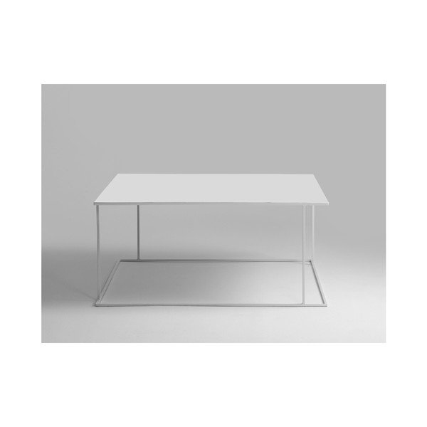 Biely konferenčný stolík Custom Form Walt, 100 × 100 cm-image-2