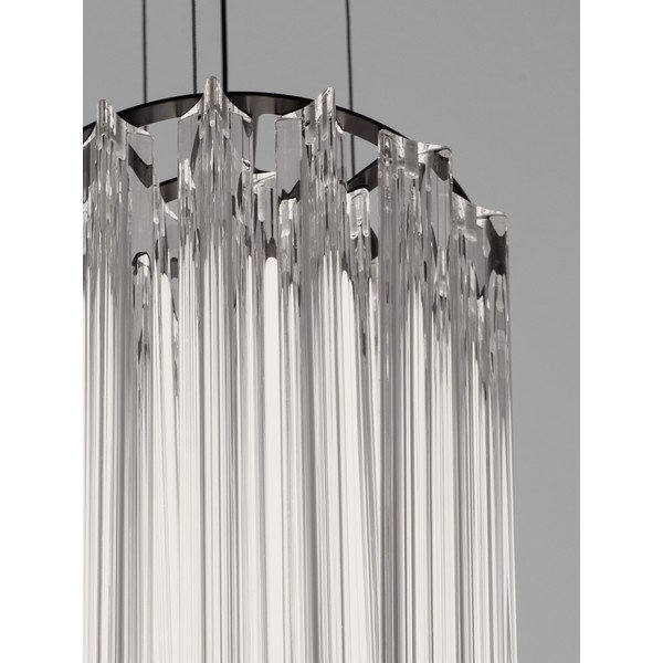 Oceľové LED závesné svietidlo so stmievačom v mosadznej farbe ø 22 cm Nol – Nova Luce-image-4