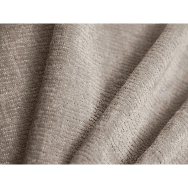 Béžová čalúnená jednolôžková posteľ s úložným priestorom s roštom 90x200 cm Kaelle – Micadoni -image-4