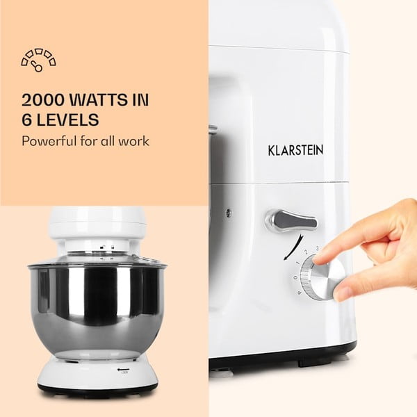 Biely kuchynský robot Klarstein Bella-image-2