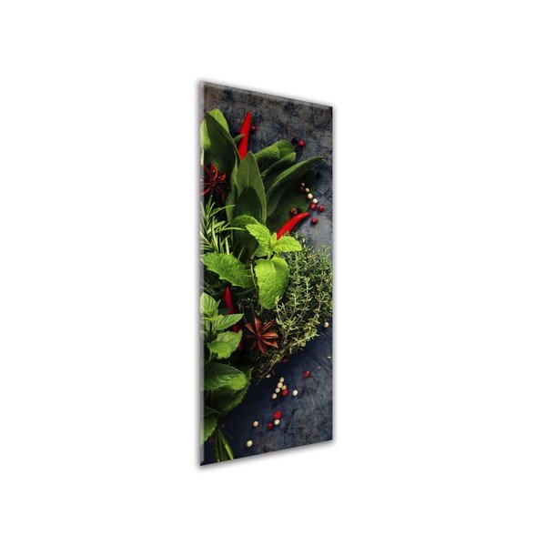 Obraz Styler Glas Kitchen Red Pepper, 30 × 80 cm-image-2