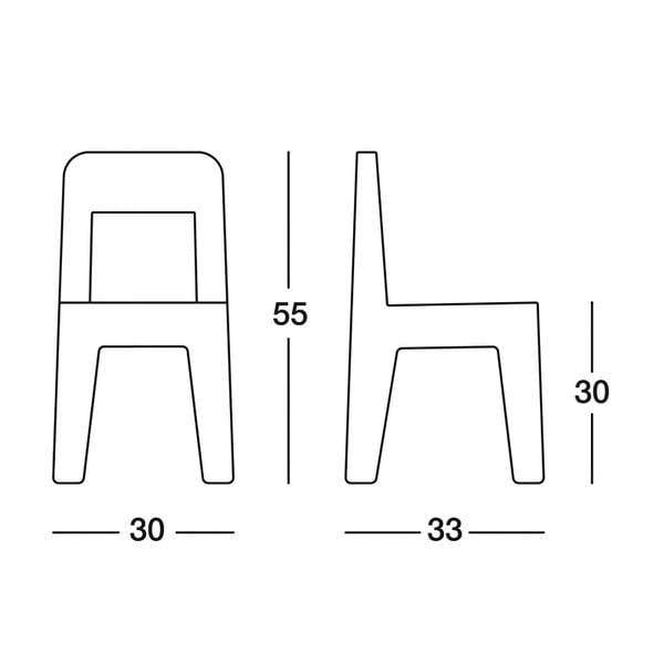 Detská oranžová stolička Magis Seggiolina Pop-image-1