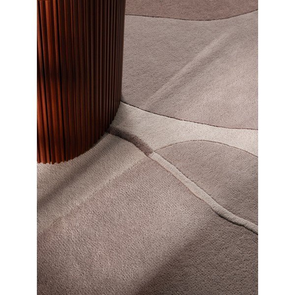 Fialový vlnený okrúhly koberec ø 200 cm Virelle – Villeroy&Boch-image-4