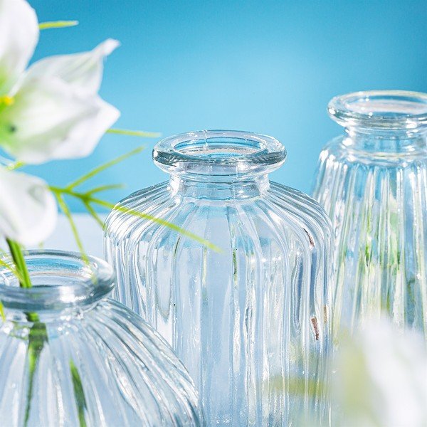 Súprava 3 sklenených váz Sass & Belle Bud-image-2