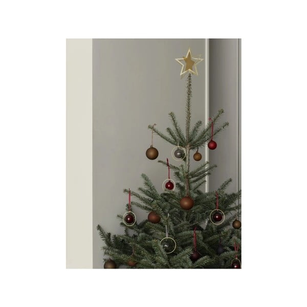 Sklenené ručne fúkané vianočné gule v súprave 4 ks ø 7 cm Juhla – Blomus-image-1