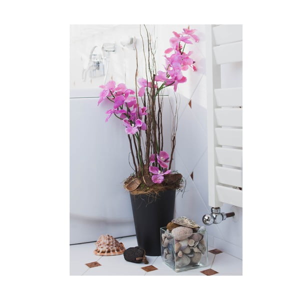 Kvetinová dekorácia od Aranžérie, váza s ružovou orchideou