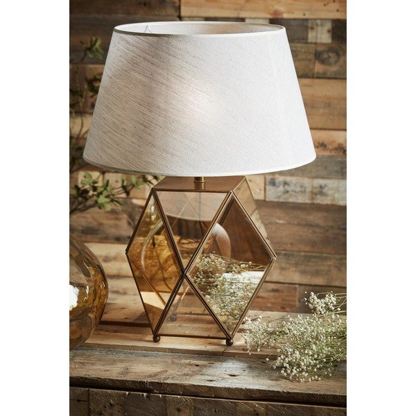 Lampová noha v hnedo-zlatej farbe 43 cm Eluminea - Côté Table-image-1