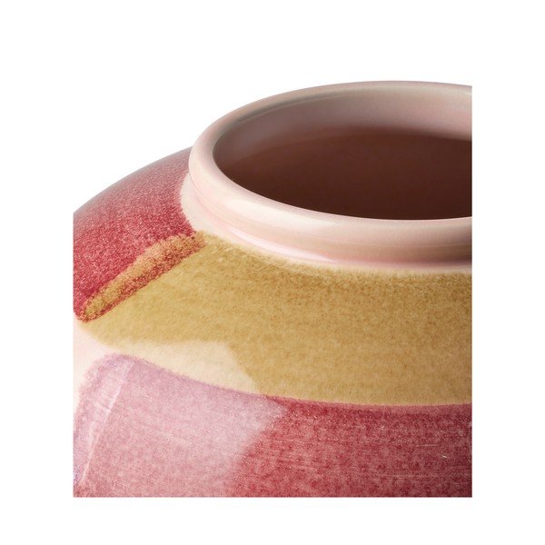 Ružová keramická váza ø 21,5 cm Canvas - Kähler Design-image-4