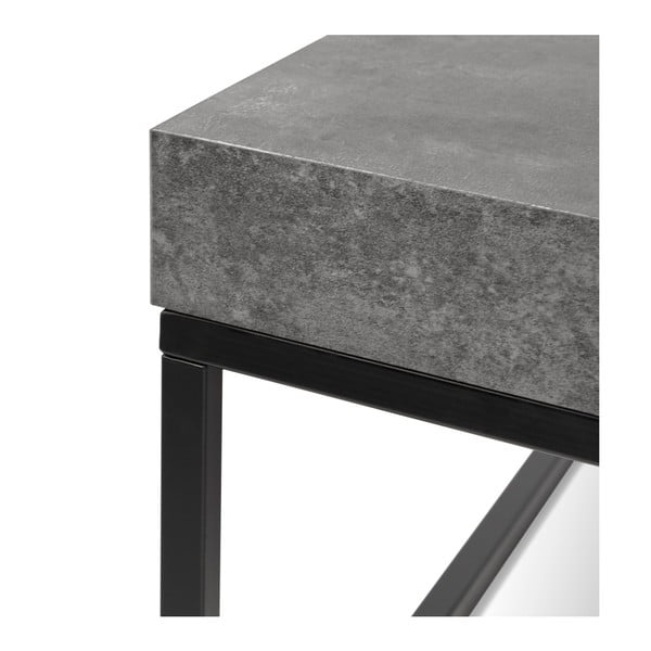 Konferenčný stolík v dekore betónu TemaHome Petra Low-image-1