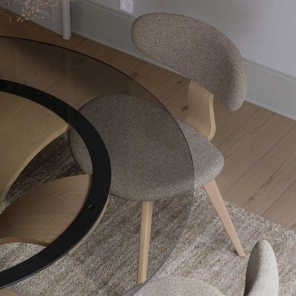Jedálenská stolička v svetlo prírodnej farbe Buckle – DAN-FORM Denmark-image-2