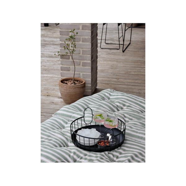 Drôtený kovový košík ø 38x18 cm Inu – Zone-image-1