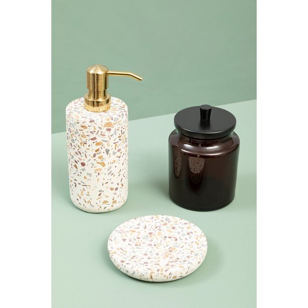 Betónová nádobka na mydlo Mozie – Premier Housewares-image-1