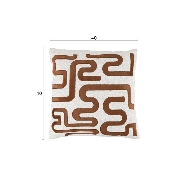 Zamatový dekoračný vankúš 40x40 cm Ayur – White Label