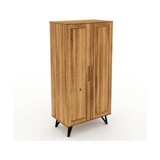 Šatníková skriňa z dubového dreva 91x185 cm Golo - The Beds