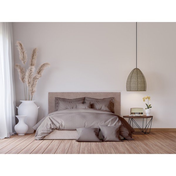 Béžové čalúnené čelo postele 145x52 cm Billie – Really Nice Things-image-3