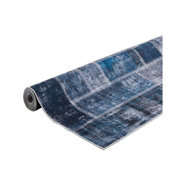 Koberec odolný voči škvrnám Floorita Montage Blue, 120 × 180 cm-image-3