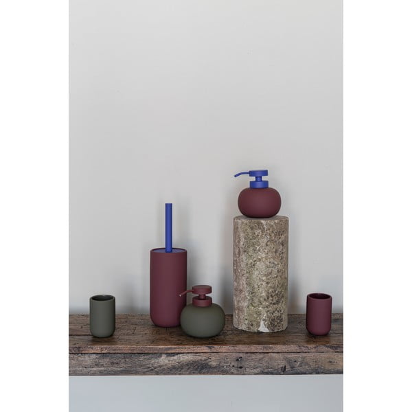 Tmavofialová keramická WC kefa Lotus Play – Mette Ditmer Denmark-image-4