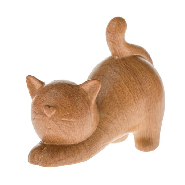 Keramická soška (výška  10 cm) Cat – Dakls