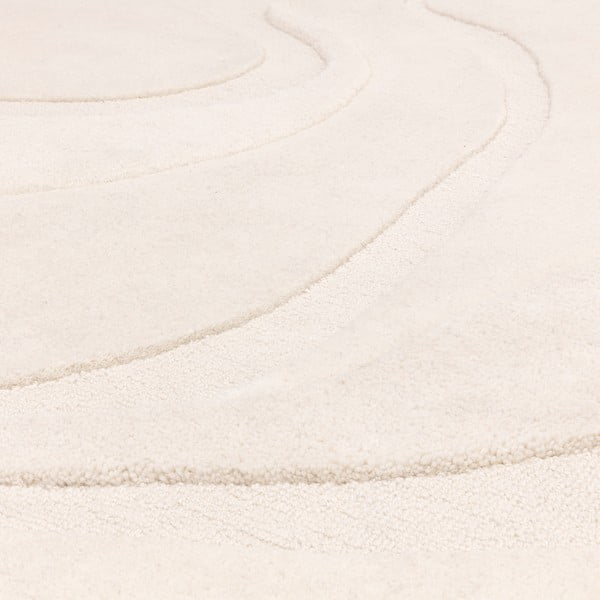 Biely vlnený koberec 160x230 cm Olsen – Asiatic Carpets-image-1