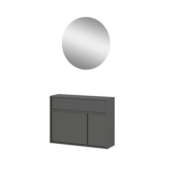 Antracitová predsieňová zostava Ameca 2.0 – Germania