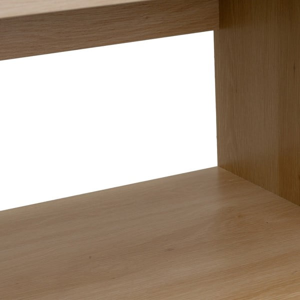 Knižnica v prírodnej farbe 80x120x40 cm Naroa – Casa Selección-image-3