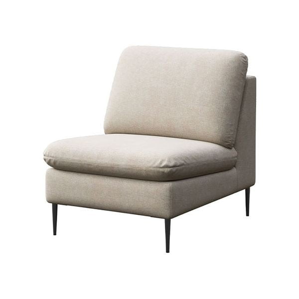 Béžové ženilkové kreslo Belle – Rodier-image-2