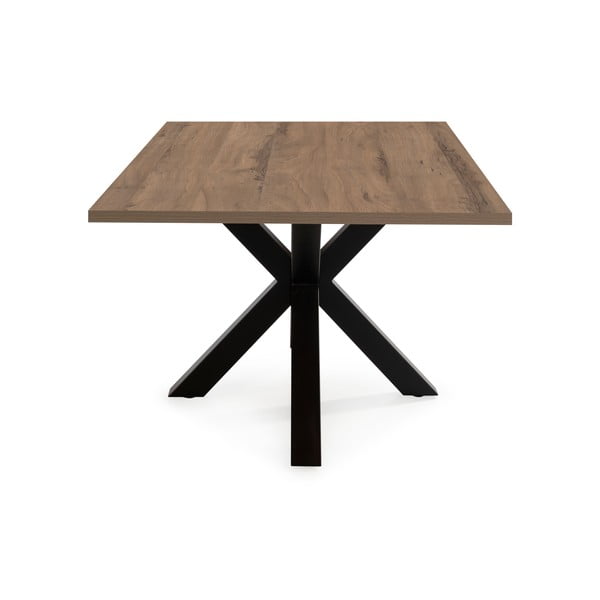 Jedálenský stôl s doskou v dekore orechového dreva 100x180 cm Comba - Marckeric-image-2