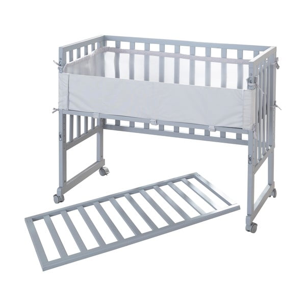 Sivá postieľka 90x45 cm – Roba-image-2