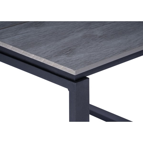 Sivý záhradný stôl Bonami Selection Strong, 100 x 100 cm-image-3