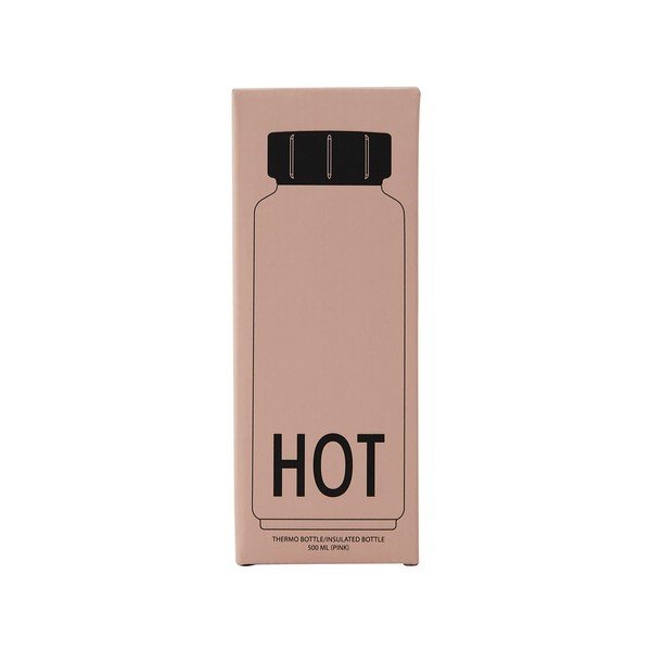 Ružová termofľaša Design Letters Hot, 500 ml-image-2