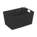 Čierny košík Wenko Adria, 20 × 30 cm