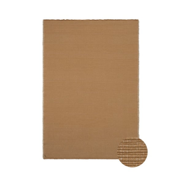 Okrovožltý ručne tkaný bavlnený koberec 200x300 cm Handloom – Lorena Canals