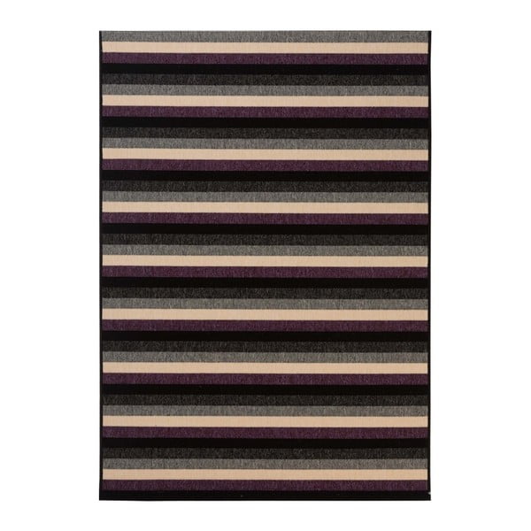 Tmavosivý koberec vhodný do exteriéru Verandal, 170 × 120 cm