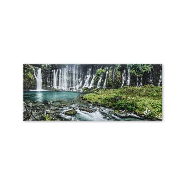 Obraz Styler Glas See, 50 × 125 cm