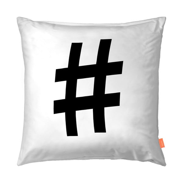 Sada 2 bavlnených obliečok na vankúš Blanc Hashtag-image-3