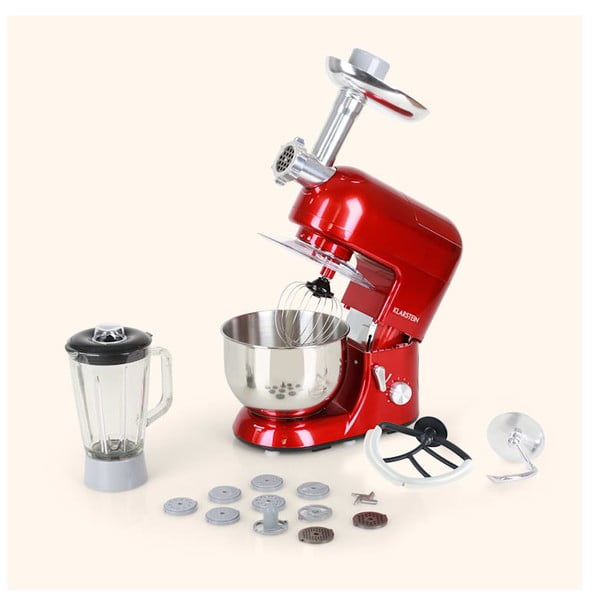 Červený multifunkčný kuchynský robot Klarstein Lucia Rossa-image-1