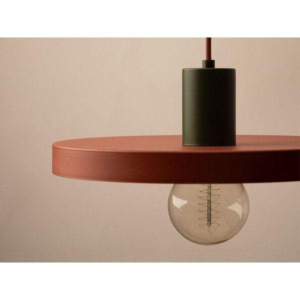 Kovové závesné svietidlo v tehlovej farbe ø 30 cm Ori – Micadoni -image-1