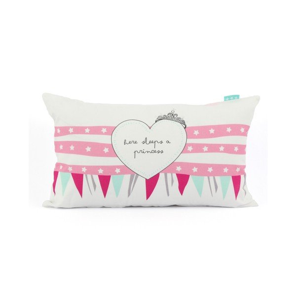Bavlnená obojstranná obliečka na vankúš Baleno My Princess, 50 × 30 cm-image-2
