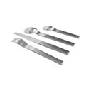 Antikoro príbor 24 ks v striebornej farbe Boldi – FABINI