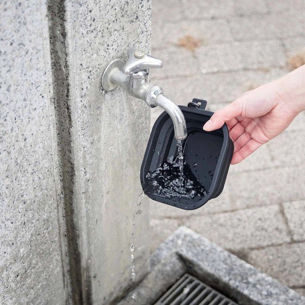 Silikónová skladacia cestovná miska pre domáceho miláčika Nooks – YAMAZAKI-image-3