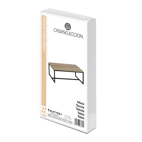 Konferenčný stolík v prírodnej farbe 50x100 cm Urban - Casa Selección-image-3