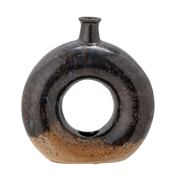 Čierna kameninová váza Bloomingville Baldvin-image-2