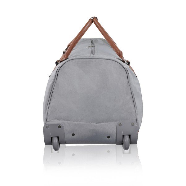 Sivá cestovná taška na kolieskach GENTLEMAN FARMER Oslo, 93 l-image-2